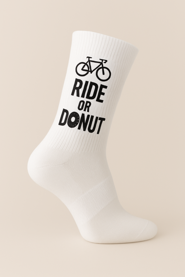 CYCLING SOCKS - RIDE OR DONUT